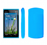 Case Silicone Flat Nokia Lumia 900 Blue Sky Case Silicone Flat Nokia Lumia 900 Blue Sky