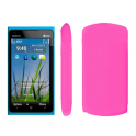 Funda Silicona Lisa Nokia Lumia 900 Rosa