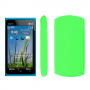 Funda Silicona Lisa Nokia Lumia 900 Verde