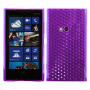 Funda Silicona Lisa Nokia Lumia 920 Morado