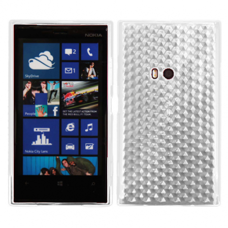 Funda Silicona Lisa Nokia Lumia 920 Transparente