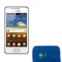 Funda Silicona Lisa Samsung Galaxy S Advance i9070 Azul