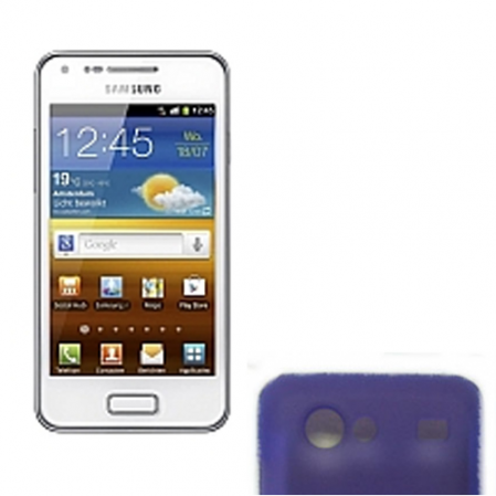 Funda Silicona Lisa Samsung Galaxy S Advance i9070 Morado