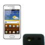 Funda Silicona Lisa Samsung Galaxy S Advance i9070 Negro