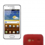 Funda Silicona Lisa Samsung Galaxy S Advance i9070 Roja