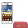 Funda Silicona Lisa Samsung Galaxy S Advance i9070 Rosa