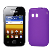 Case Silicone Flat Samsung Galaxy Y S5360 Purple Case Silicone Flat Samsung Galaxy Y S5360 Purple