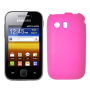 Funda Silicona Lisa Samsung Galaxy Y S5360 Rosa
