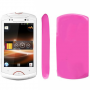 Funda Silicona Lisa Sony Xperia Neo/V MT15i/MT11i Rosa