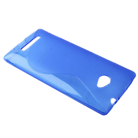 Funda Silicona Modelo S HTC Windows Phone 8X Azul