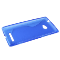 Funda Silicona Modelo S HTC Windows Phone 8X Azul