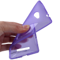 Funda Silicona Modelo S HTC Windows Phone 8X Morada
