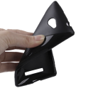 Funda Silicona Modelo S HTC Windows Phone 8X Negra