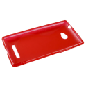 Funda Silicona Modelo S HTC Windows Phone 8X Roja