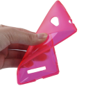Funda Silicona Modelo S HTC Windows Phone 8X Rosa