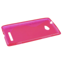Funda Silicona Modelo S HTC Windows Phone 8X Rosa