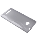 Funda Silicona Modelo S HTC Windows Phone 8X Gris