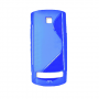 Funda Silicona Modelo S Nokia Asha 303 Azul