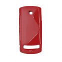 Funda Silicona Modelo S Nokia Asha 303 Rojo