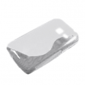Funda Silicona Modelo S Nokia Lumia 710 Blanca Transparente