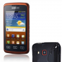 Funda Silicona Modelo S Samsung Xcover S5690 Negro Transp.