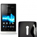 Funda Silicona Modelo S Sony Xperia ION LT28i Negra
