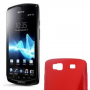 Funda Silicona Modelo S Sony Xperia Neo/V MT15i/MT11i Rojo