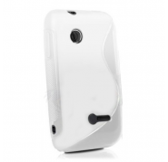 Funda Silicona Modelo S Sony Xperia Tipo ST21i Blanca