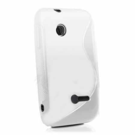 Funda Silicona Modelo S Sony Xperia Tipo ST21i Blanca