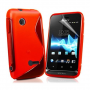 Funda Silicona Modelo S Sony Xperia Tipo ST21i Roja