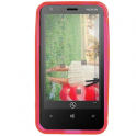 Funda Silicona Rigida Tipo S Nokia Lumia 620 Rosa