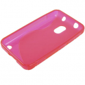 Funda Silicona Rigida Tipo S Nokia Lumia 620 Rosa