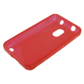 Funda Silicona Rigida Tipo S Nokia Lumia 620 Roja