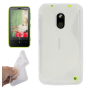 Funda Silicona Rigida Tipo S Nokia Lumia 620 Transparente