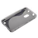 Funda Silicona Rigida Tipo S Nokia Lumia 620 Transparente