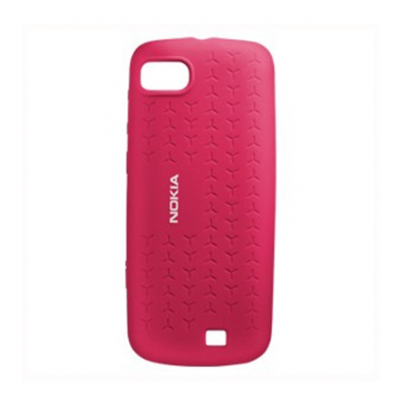 Funda Silicona Roja Nokia C3-01 CC-1014 Blister
