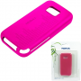 Funda Silicona Rosa Nokia 5530 CC-1002 Blister