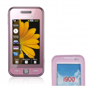Funda silicona Samsung I900 Rosa