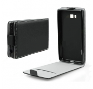 Funda Slim Flexi - Vertical Huawei Ascend P7 Mini Negra