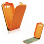 Funda Slim Flexi - Vertical Samsung Galaxy S5 G900F Naranja