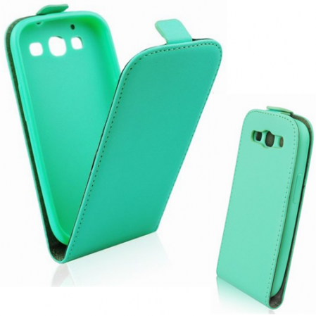Funda Slim Flexi - Vertical Samsung Galaxy S5 G900F Verde Lima