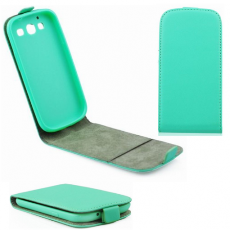 Funda Slim Flexi - Vertical Samsung Galaxy S5 G900F Verde Lima