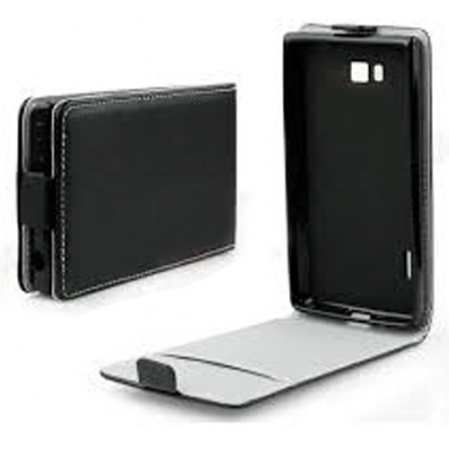 Funda Slim Flexi -  Vertical LG G3 mini D722 Negra