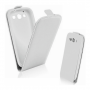Funda Slim Flexi - Vertical Samsung Galaxy S5 G900F Blanca