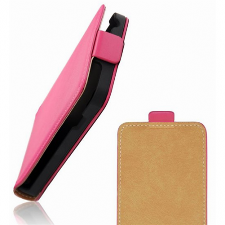 Funda slim-vertical Iphone 5c rosa