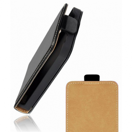 Funda slim-vertical Sony Xperia T2 D5322, D5303... negra