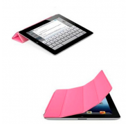 Funda Tapa Delantera para iPad 2 / 3 / 4 Rosa