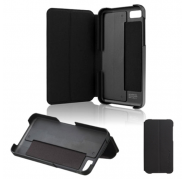 Funda Tipo Libro con Soporte Blackberry Z10 Negra