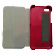 Funda Tipo Libro con Soporte Blackberry Z10 Rojo