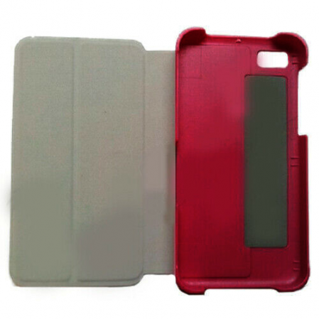Funda Tipo Libro con Soporte Blackberry Z10 Rojo